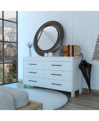 Luxor Six Drawer Double Dresser