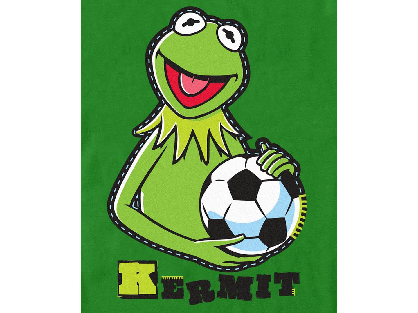 Мужская футболка Fifth Sun Frog Stitches Graphic, цвет: Зелёный — фото 3