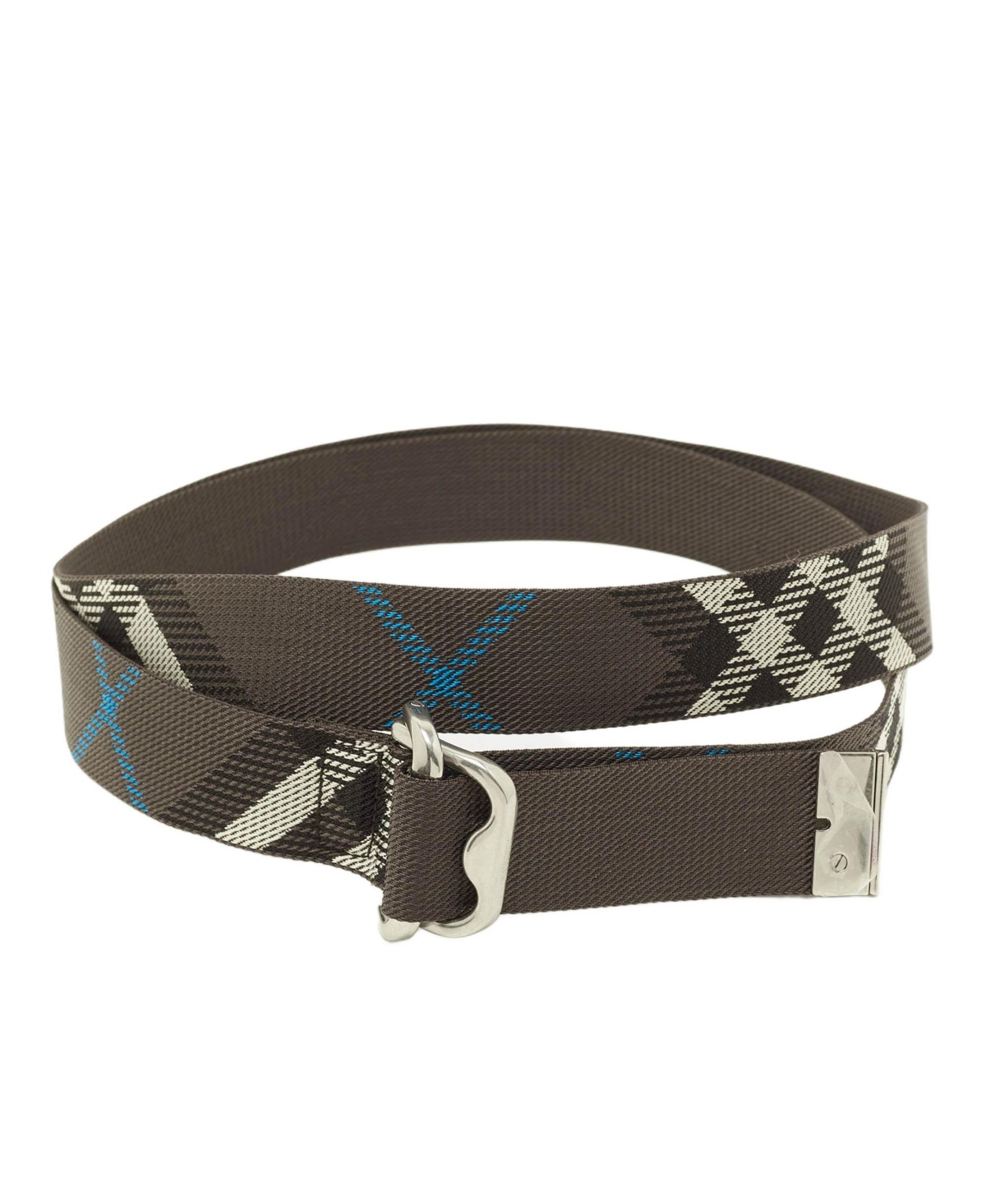 Pre-Owned Burberry Men's Webbing Buckle Belt