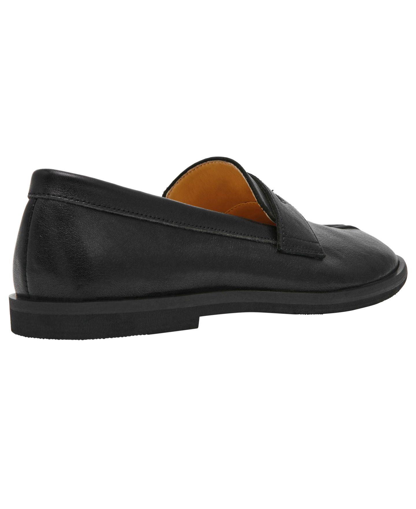 Женские туфли Steve Madden Thesis Tabi Slip-On, цвет: Чёрный кожаный — фото 7
