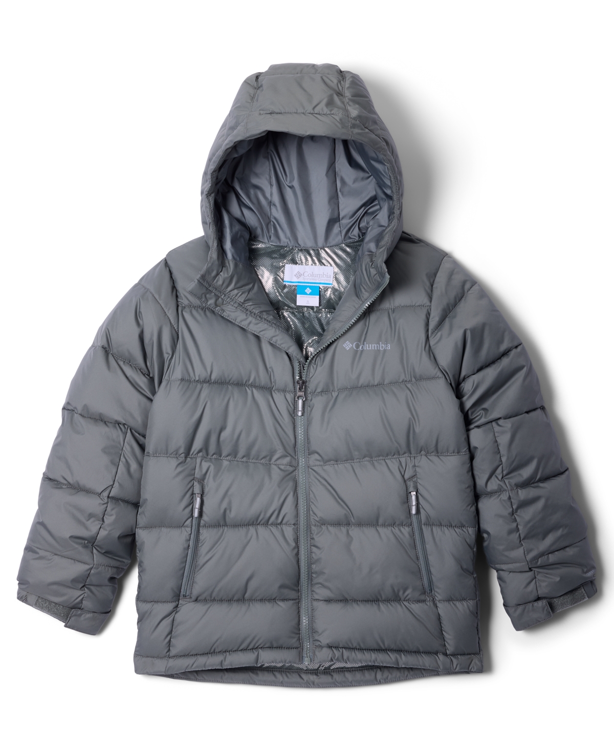 Columbia Big Girls Pike Lake Ii Quilted Full-Zip Hooded Puffer Jacket - Sedona Sage