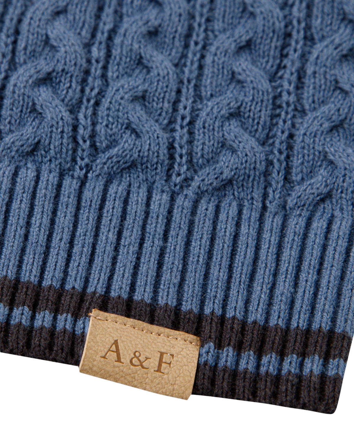 abercrombie kids Toddler Boys' 2T-5T Cableknit Crewneck Sweater