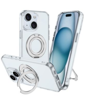iPhone 15 SERIES Case: Magnetic Ring Stand, Shockproof