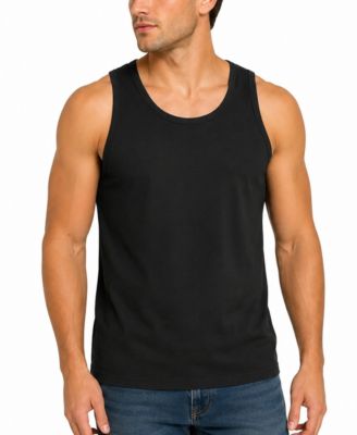 Men's Micro Waffle Knit Regular-Fit Tank Top