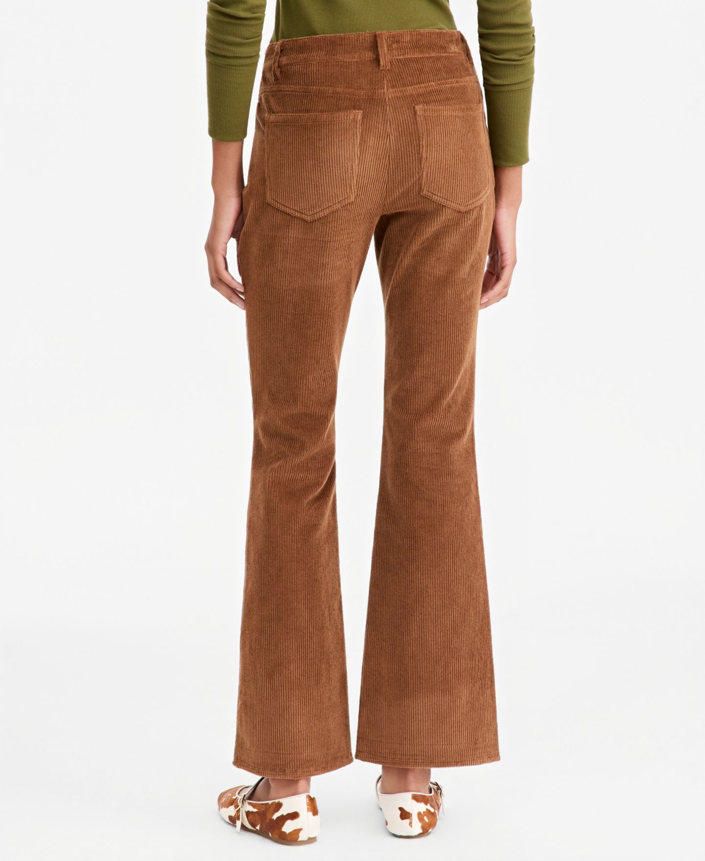 Женские брюки And Now This Petite Corduroy Flare, цвет: Nutmeg — фото 4
