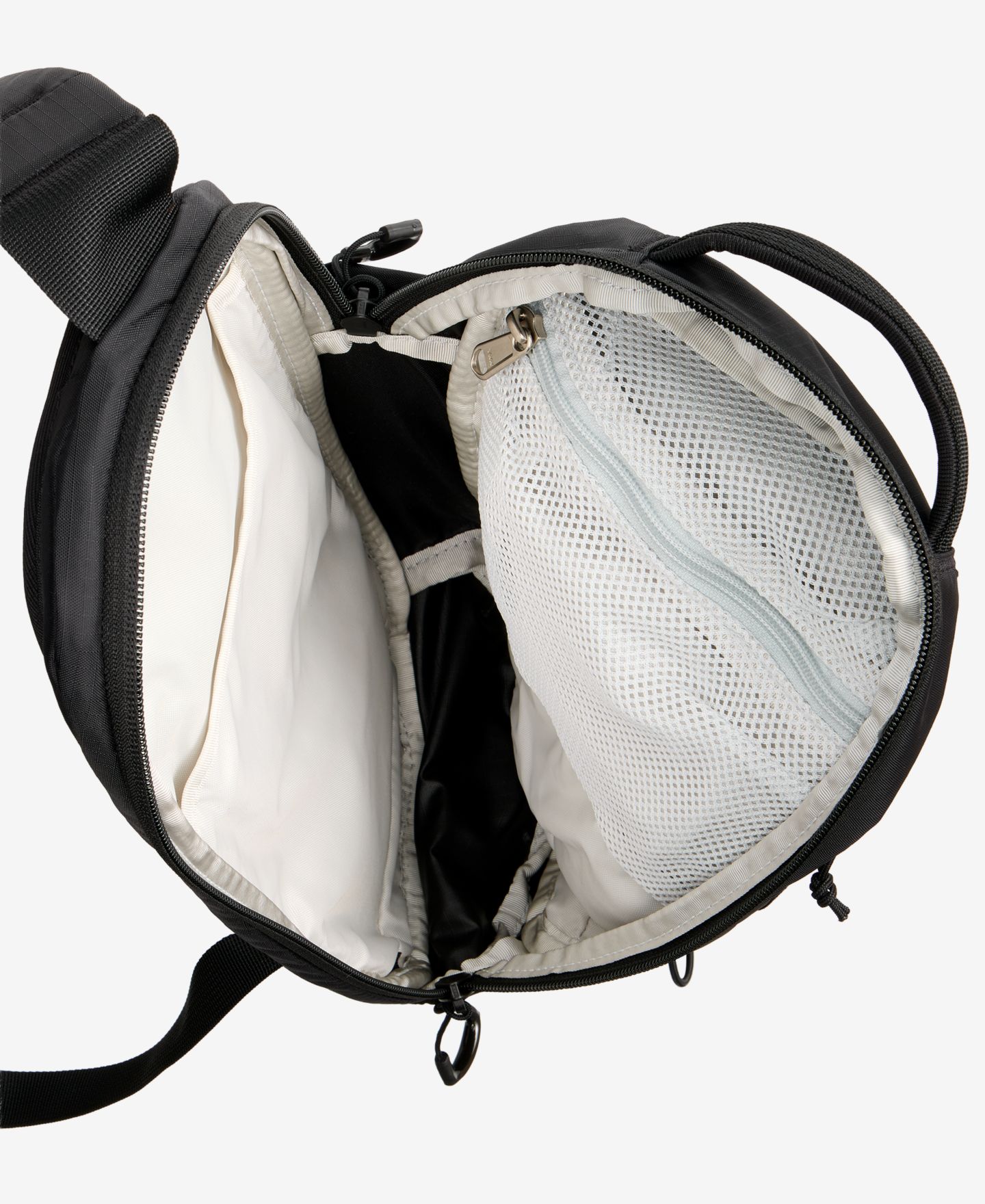 Мужская сумка The North Face Borealis Sling Crossbody, цвет: Чёрный / Белый — фото 3