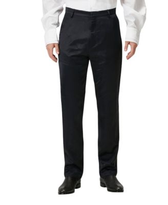 Men's Shiny Woven Regular Fit Pants