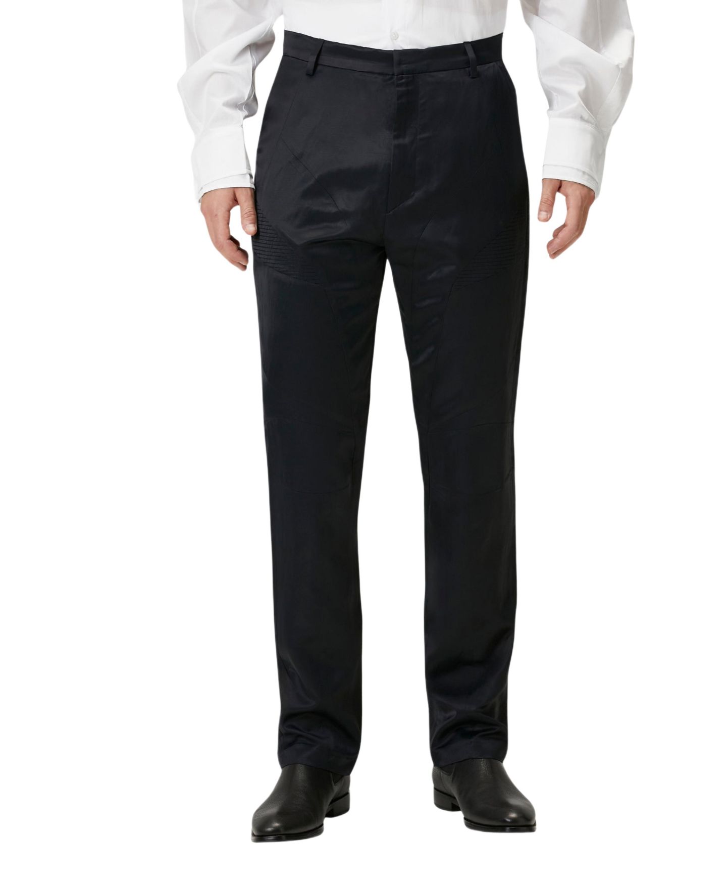 Мужские брюки PCFG Shiny Woven Regular Fit, цвет: Чёрный — фото 1