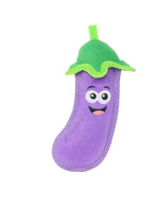 Funny Food Eggplant, Durable Plush Squeaky Dog Toy