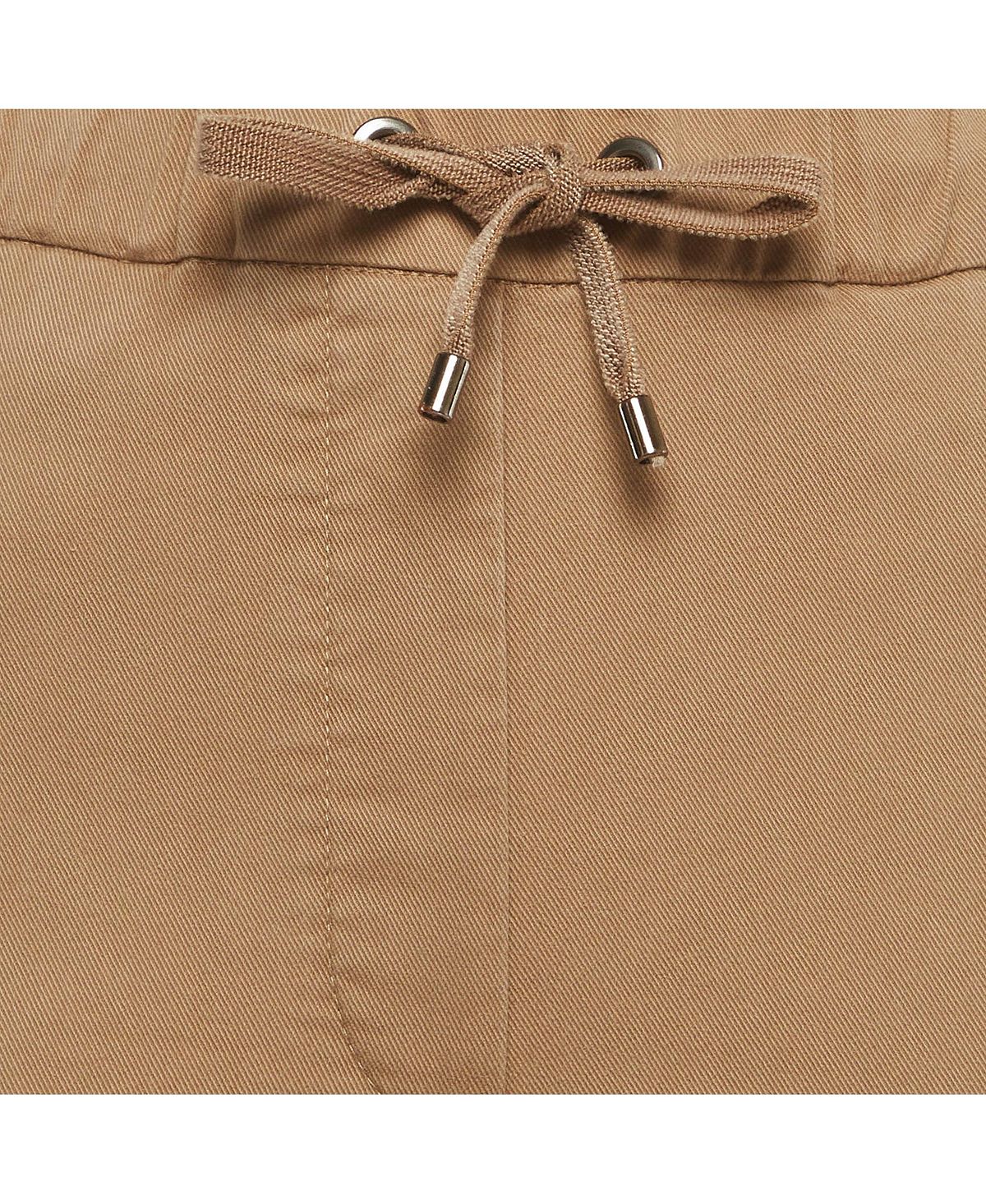 Pre-Owned Brunello Cucinelli Women's Twill Drawstring Trousers view 3 — MAYCSS fashion products