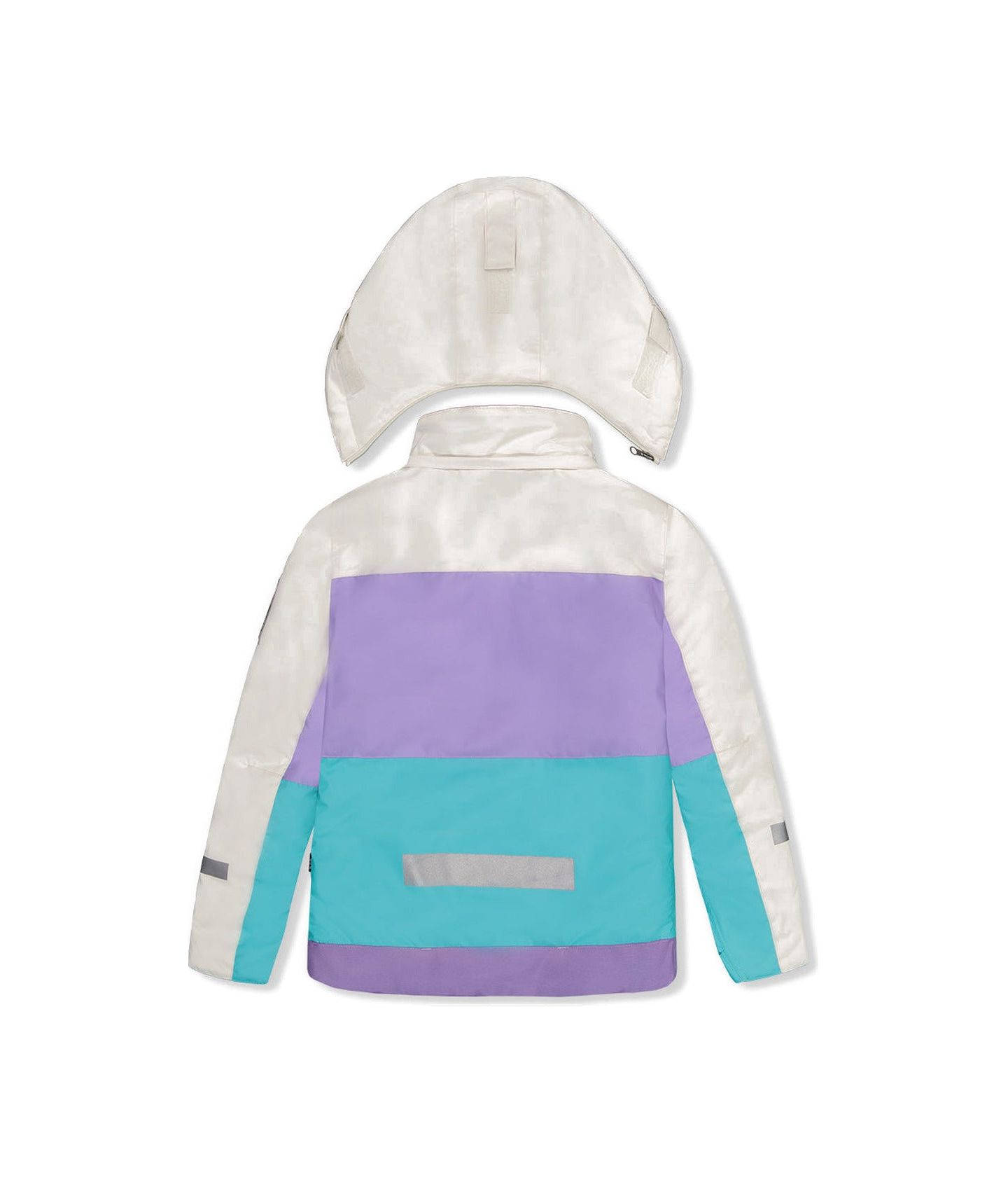 Deux par Deux Little and Big Girl's (6-16) Two Piece Teknik Snowsuit, цвет: Multicolored With A Diamond Pattern — фото 8