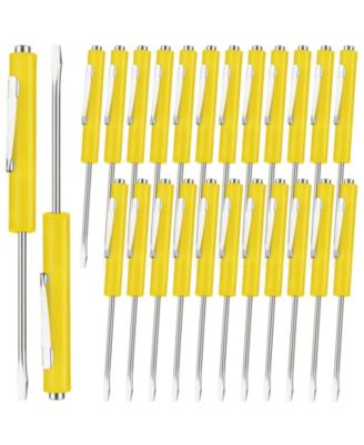 Mini Slotted Screwdriver Single Head Pocket Tool