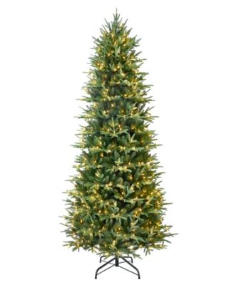 7.5" Pre-Lit Artificial Fraser Fir Slim Tree