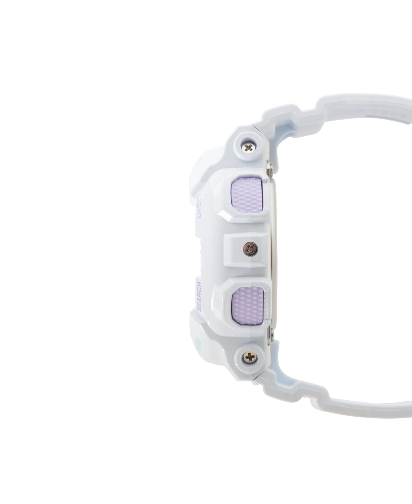 Женские часы G-Shock Baby-G Japanese Quartz White Resin Watch 43.4mm — фото 2