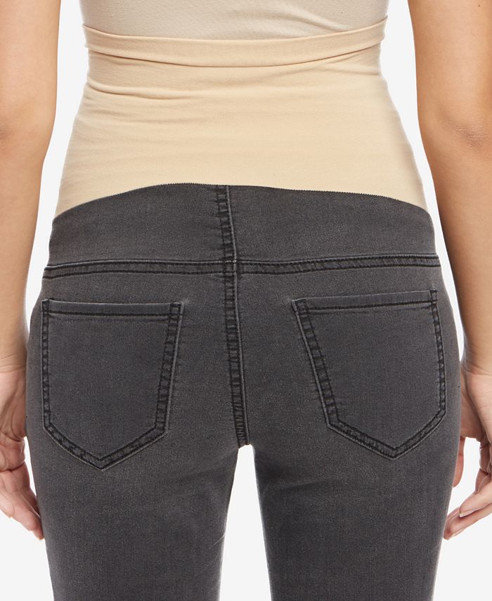 Motherhood Maternity Gray Wash Skinny Jeans Macy's
