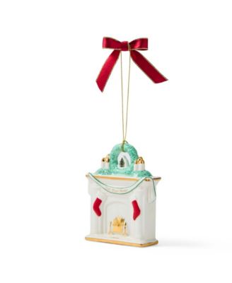 Annual First Home Fireplace 2026 Ornament