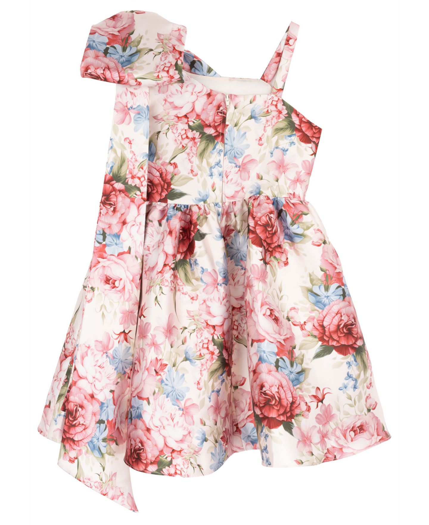 Платье Rare Editions Printed Mikado Dress для девочек, цвет: Разноцветный — фото 2