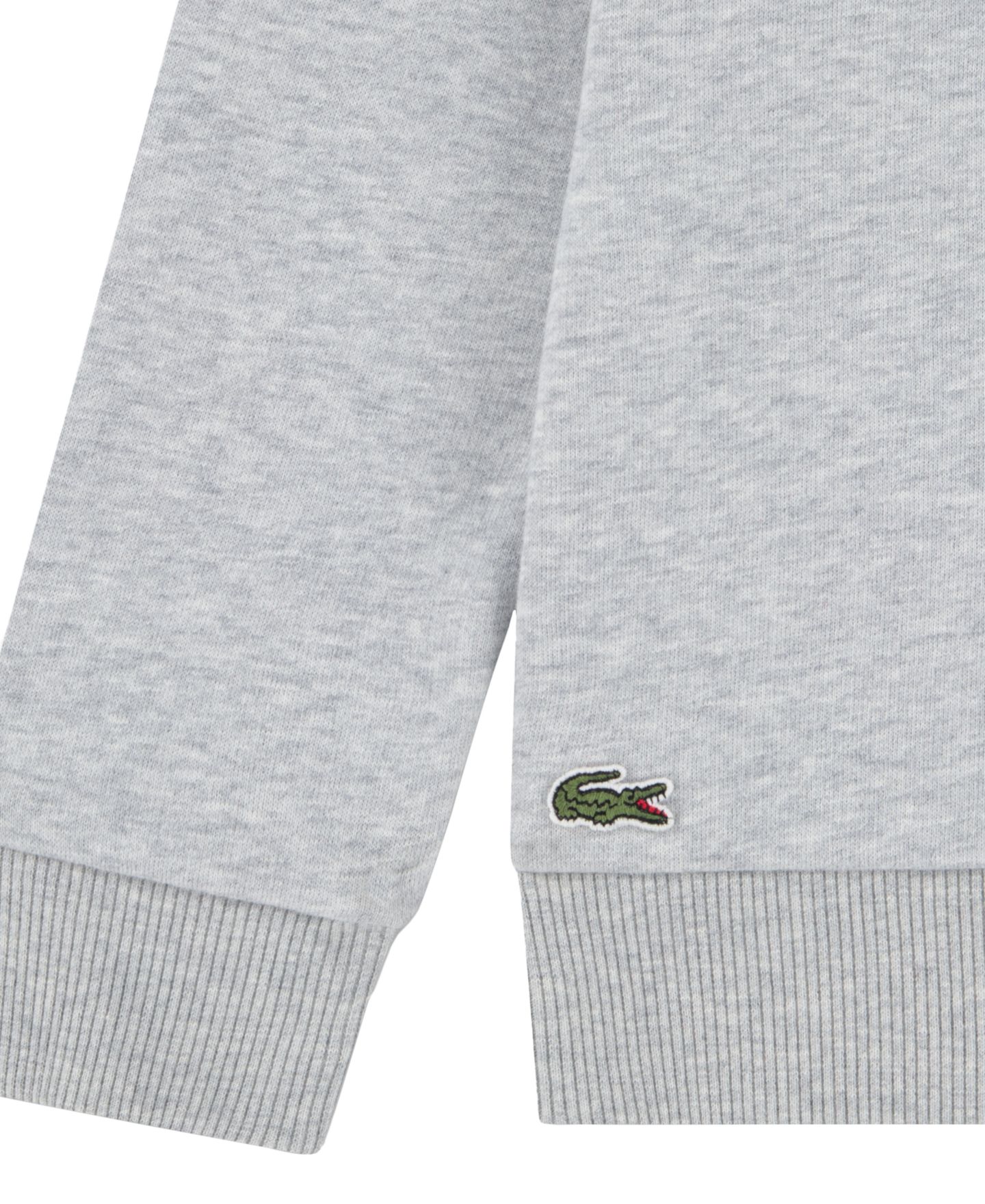 Толстовка Lacoste Long-Sleeve Bold Crocodile для мальчиков, цвет: Меланжевый — фото 4
