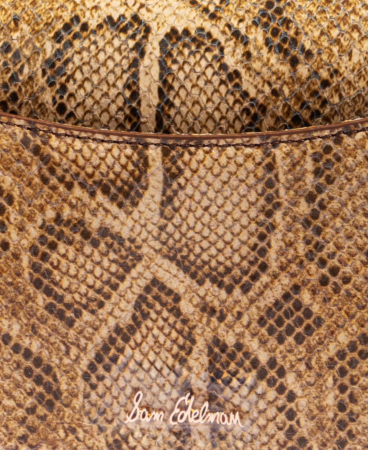 Женская маленькая сумка на плечо Sam Edelman Loraine с клапаном, цвет: Рыжевато-коричневый — фото 6