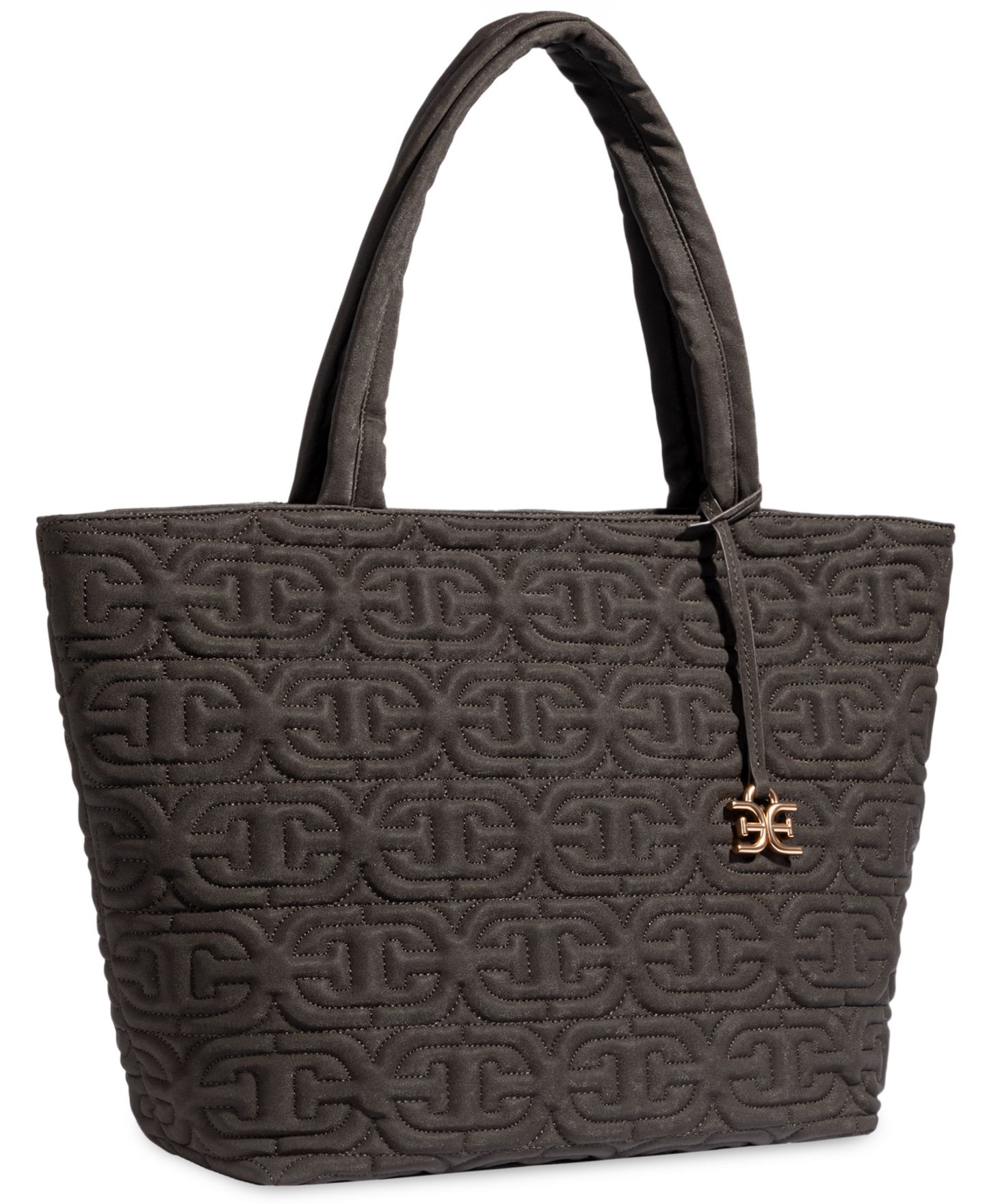Женская сумка Sam Edelman Ethyl Top Zip East West Tote Handbag, цвет: Шоколадный — фото 4