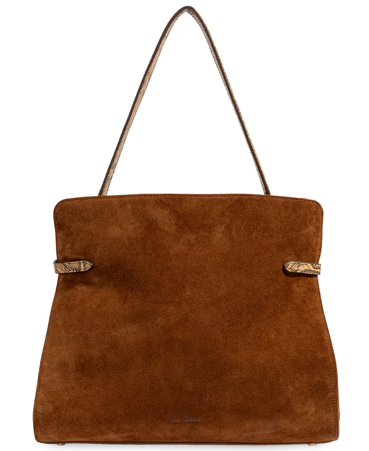 Женская сумка Sam Edelman Florence Large Satchel Handbag, цвет: Рыжевато-коричневый — фото 5