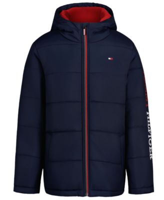 Boys' 8-20 Logo Puffer Jacket