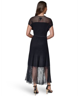 Women's Mock Neck Midi Dress thumbnail 5