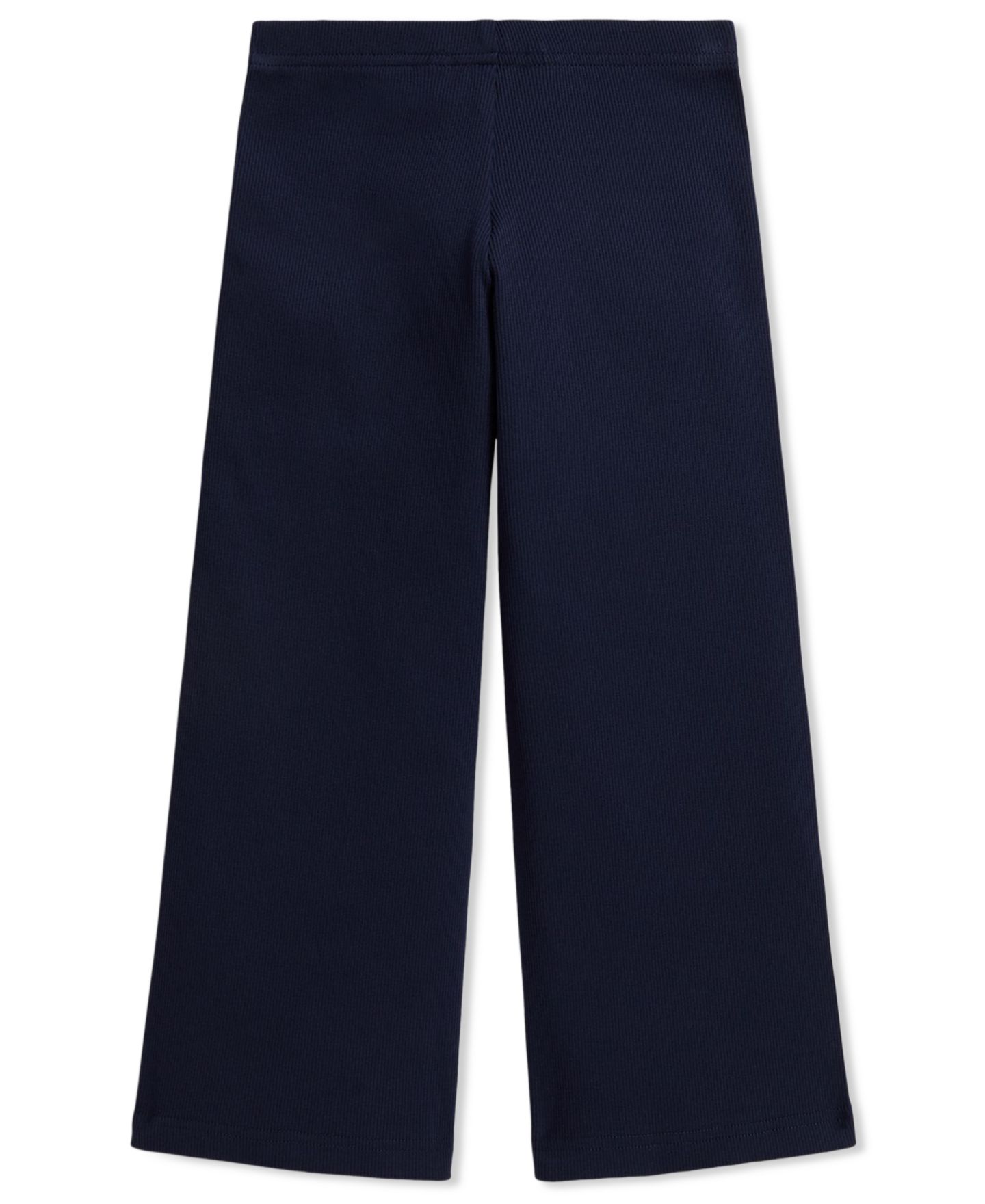 Брюки Polo Ralph Lauren Ribbed Wide-Leg Pants для девочек, цвет: Тёмно-синий — фото 2