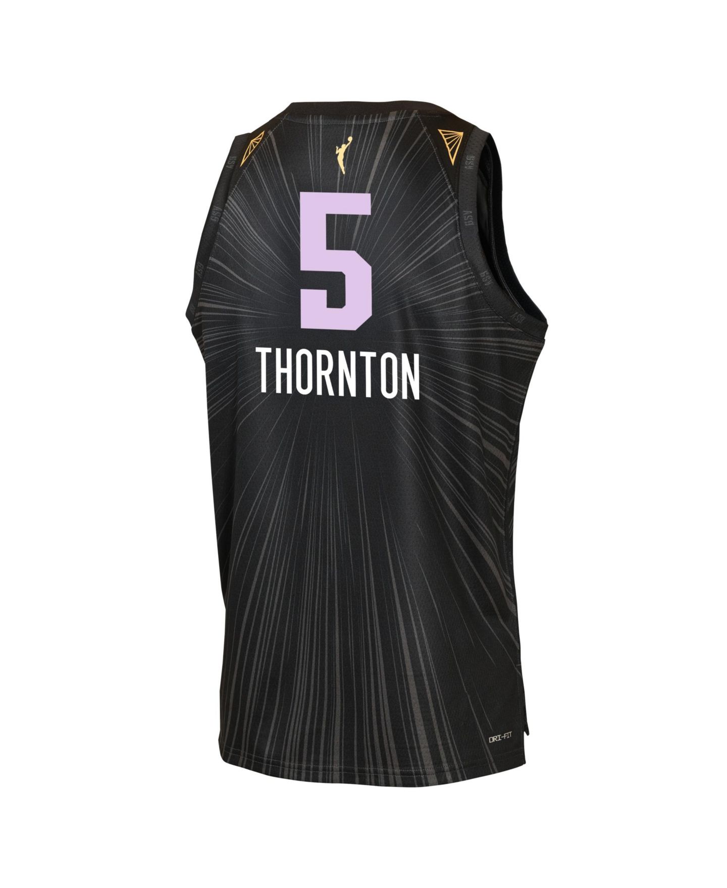 Детский топ Nike Kayla Thornton Anthracite Golden State Valkyries Victory Rebel Edition Jersey — фото 2