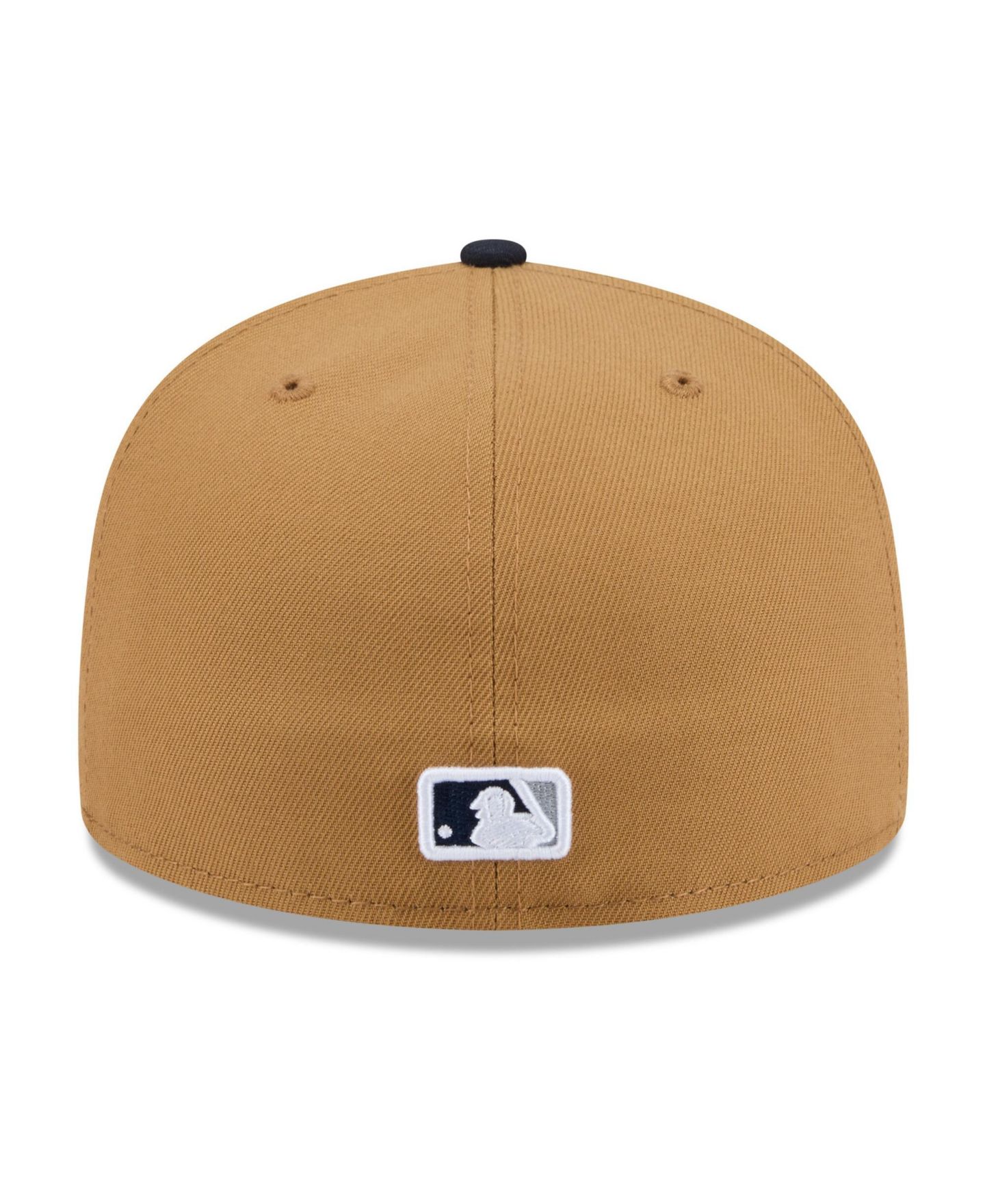 Мужская кепка New Era Tan New York Yankees Fruit Sticker 59FIFTY Fitted Hat — фото 3
