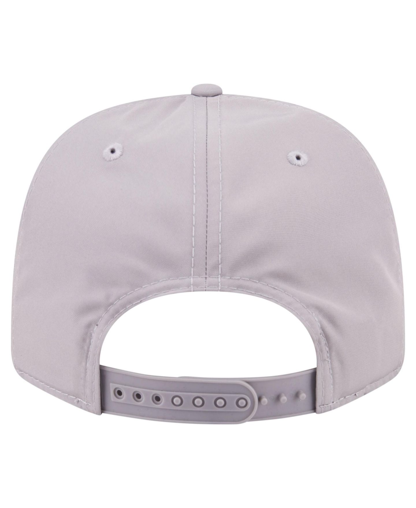 Мужская кепка New Era Gray San Diego Padres Laser Perforated 9SEVENTY Adjustable Hat — фото 3