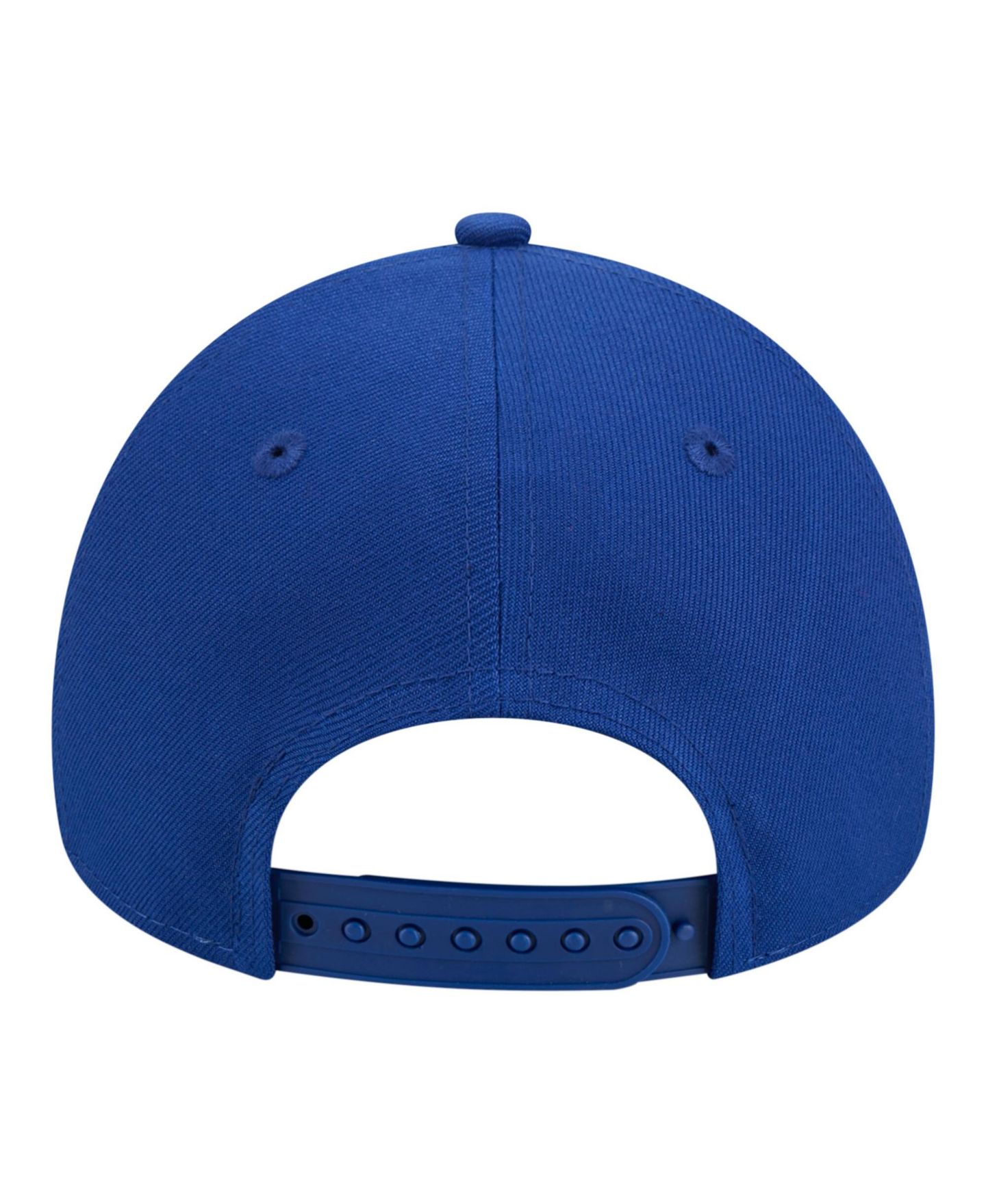 Детская кепка New Era Royal Kansas Jayhawks 9FORTY A-Frame Adjustable Hat — фото 3