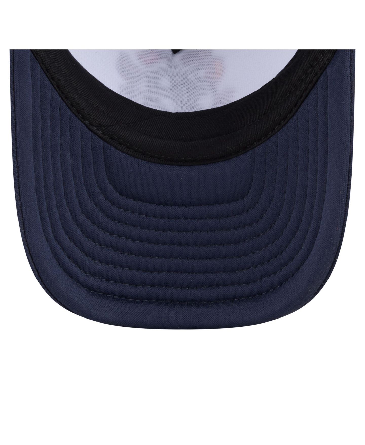 Детская кепка New Era White/Navy Detroit Tigers Food A-Frame 9FORTY Trucker Adjustable Hat — фото 5