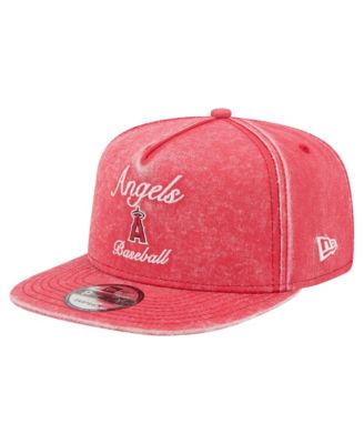Men's Red Los Angeles Angels City Slogan A-Frame 9FIFTY Snapback Hat