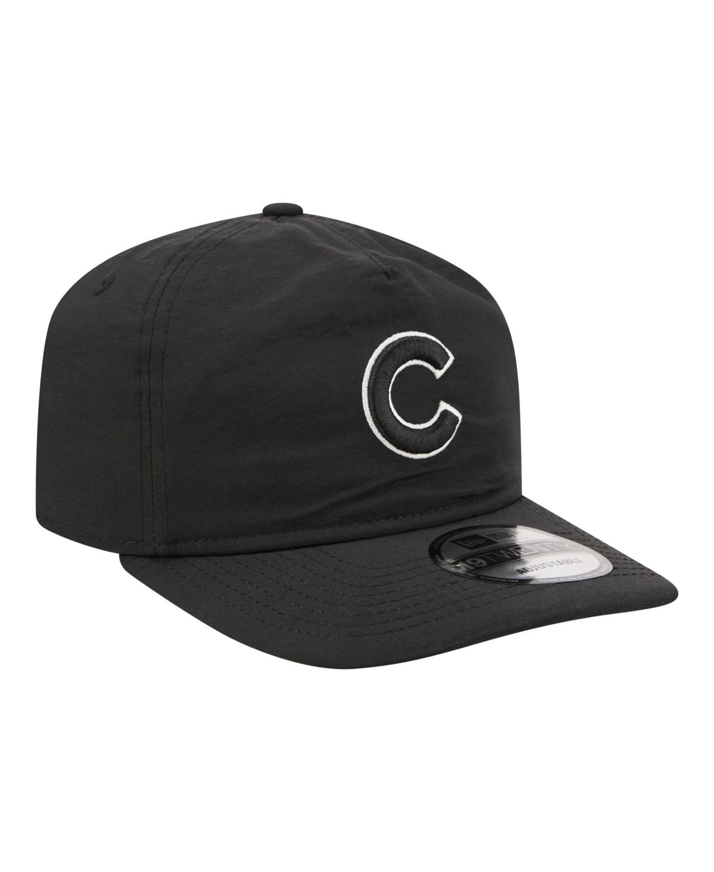 Мужская кепка New Era Black Chicago Cubs Everyday 19TWENTY Adjustable Hat — фото 4