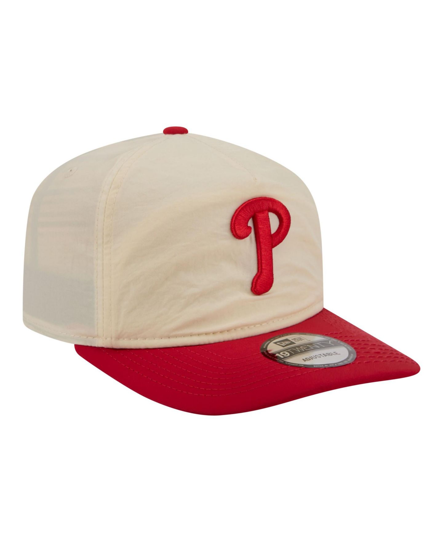 Мужская кепка New Era Cream/Red Philadelphia Phillies Everyday 19TWENTY Adjustable Hat — фото 4