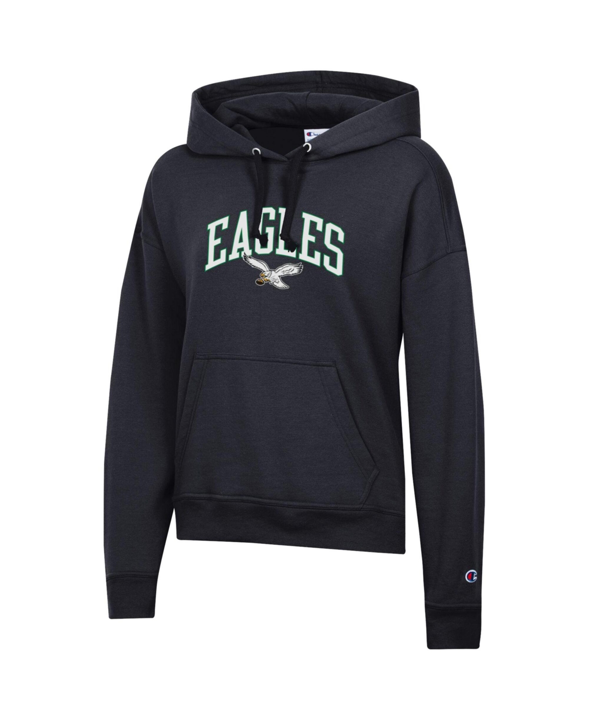 Champion Women's Black Philadelphia Eagles Power blend Hoodie