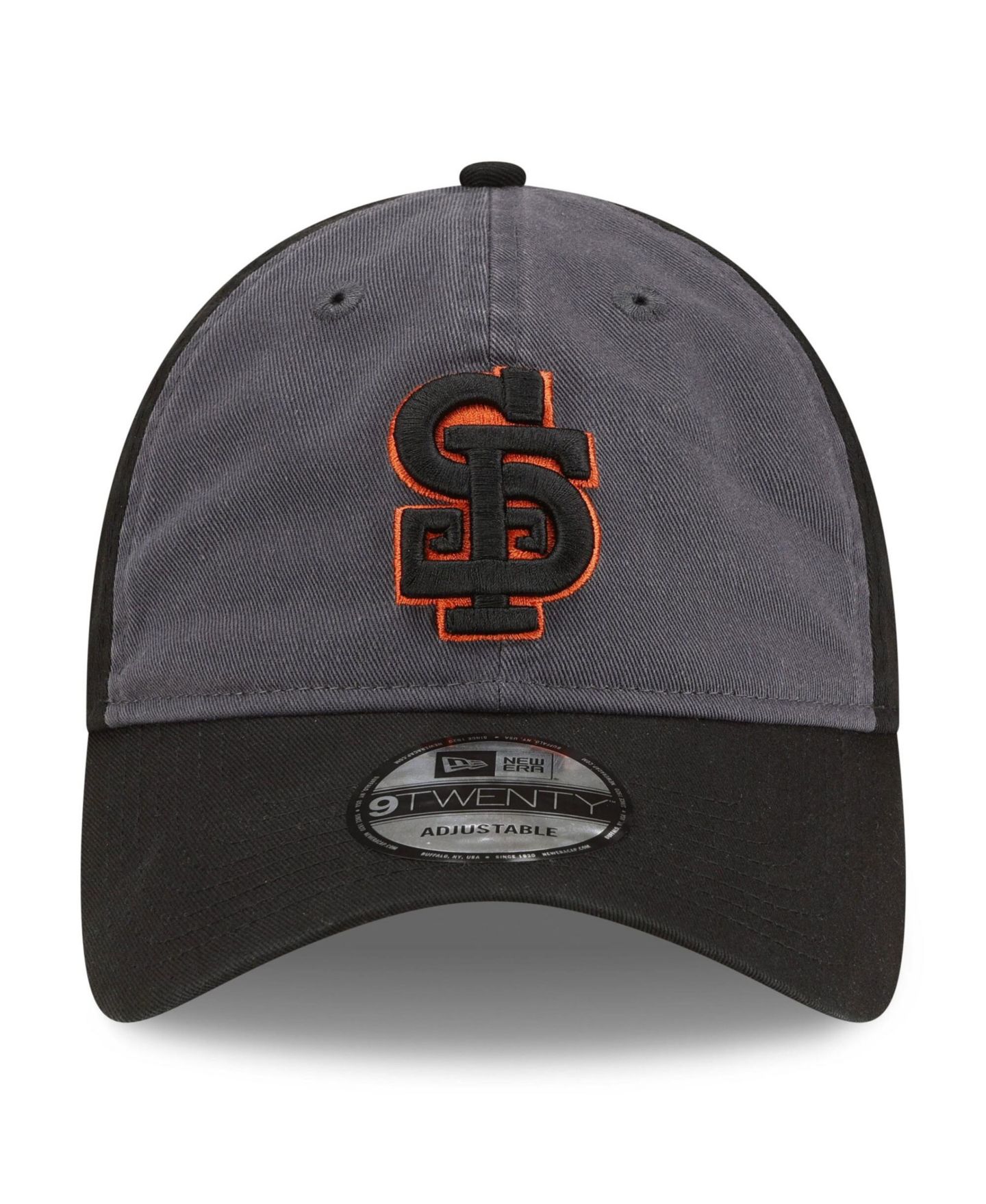 Мужская кепка New Era Gray/Black San Francisco Giants Replica Alternate 9TWENTY Adjustable Hat — фото 3