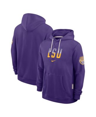 Nike - Men's Purple LSU Tigers 2026 Sideline Standard Issue Dri-FIT Hoodie Purple