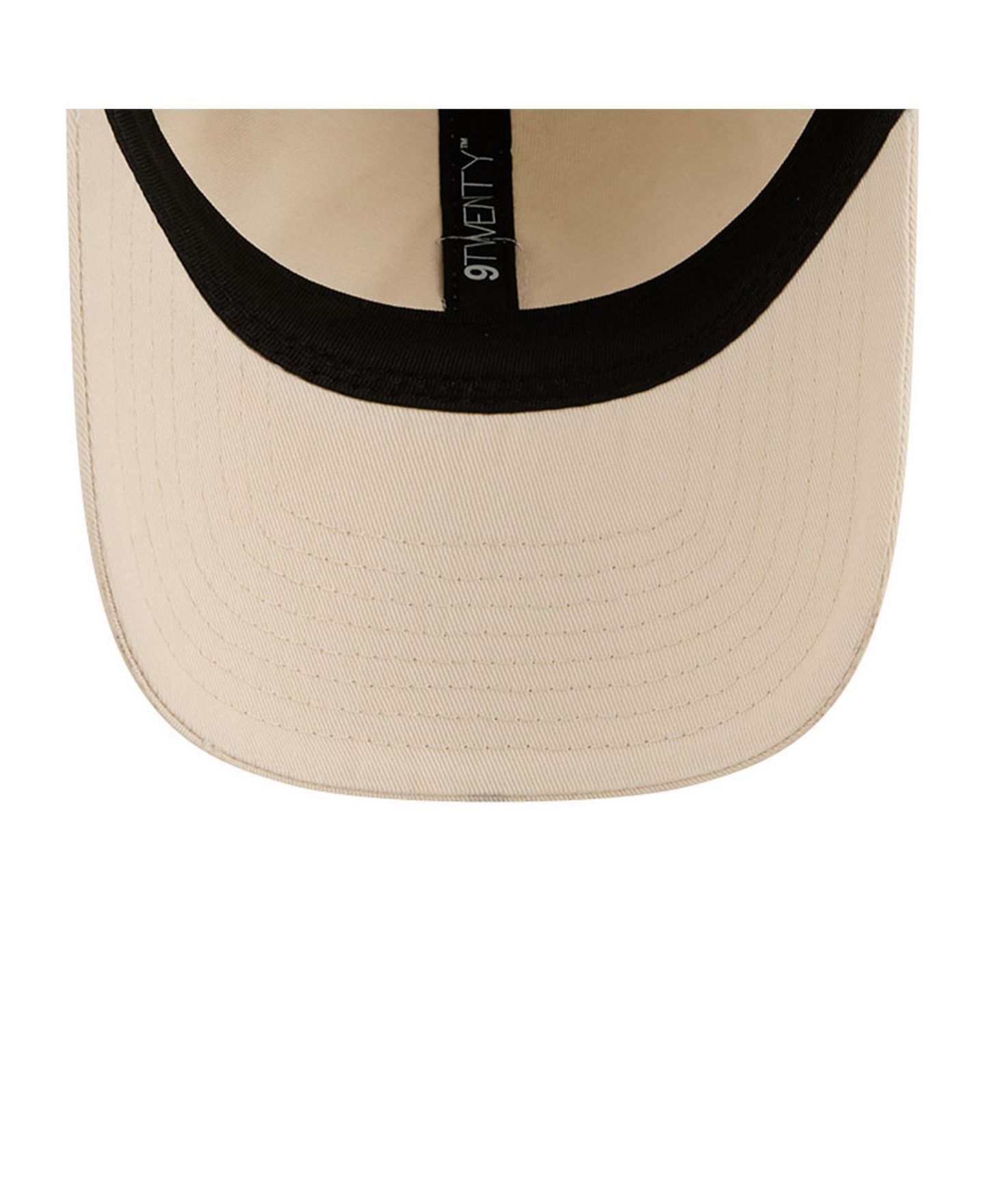 Мужская кепка New Era Beige Columbus Crew Micro Team Logo 9TWENTY Adjustable Hat — фото 4