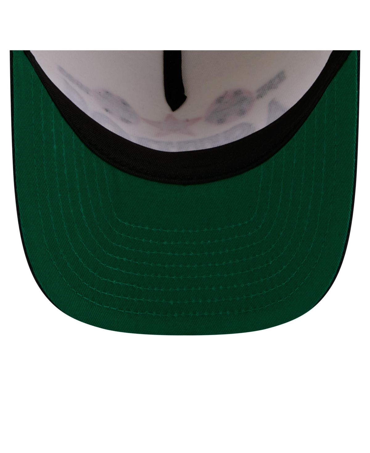 New Era Men's Cream Houston Astros Throwback Tri-Hit A-Frame 9FIFTY Adjustable Hat