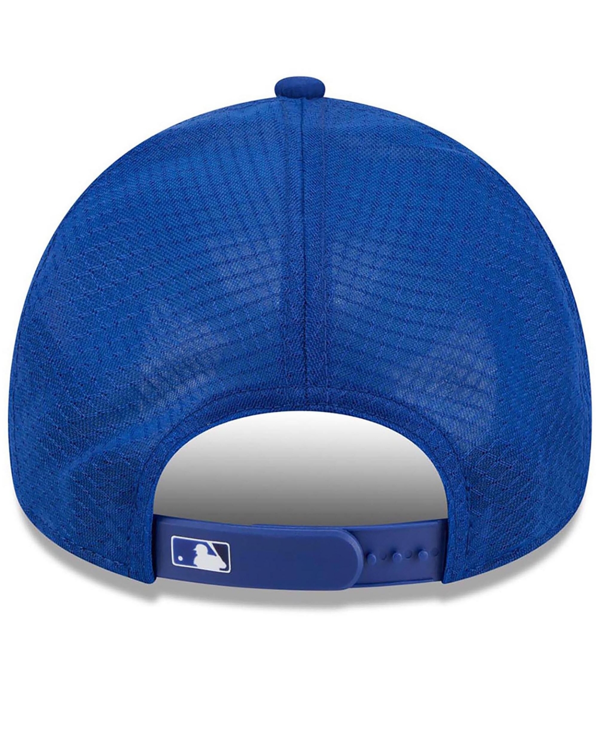 New Era Men's Royal Toronto Blue Jays 2026 Batting Practice Apex 9FORTY Adjustable Trucker Hat