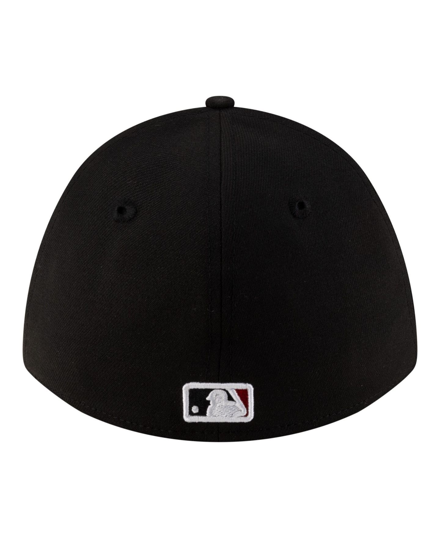 Мужская кепка New Era Black Arizona Diamondbacks Alternate Player Replica 39THIRTY M-Crown Flex Hat — фото 4