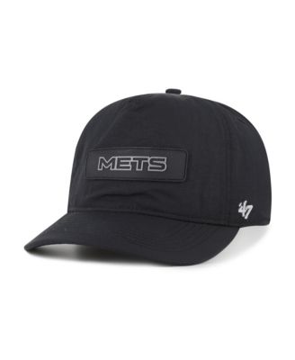 Men's Black New York Mets Quiet Outdoors Hitch Adjustable Hat