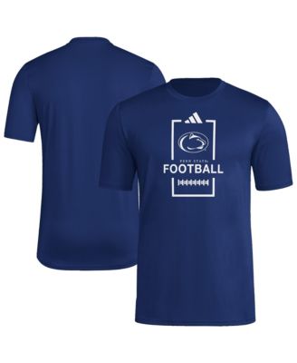 Men's Navy Penn State Nittany Lions Football Polyester T-Shirt