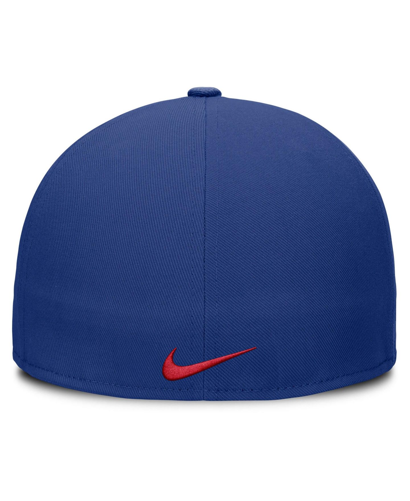 Мужская кепка Nike Royal Philadelphia Phillies Wordmark Dri-FIT Round Bill True Fitted Hat — фото 3