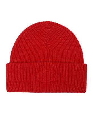 Women's Embossed C-Knit Beanie
