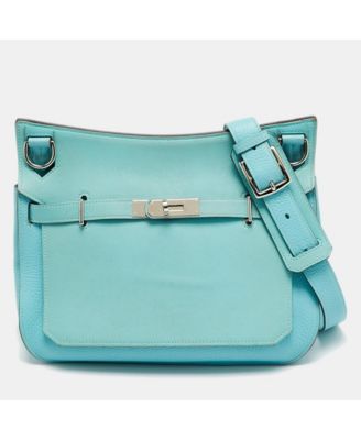 Pre-Owned HERMES Jypsiere Atoll Swift Clemence Leather Shoulder