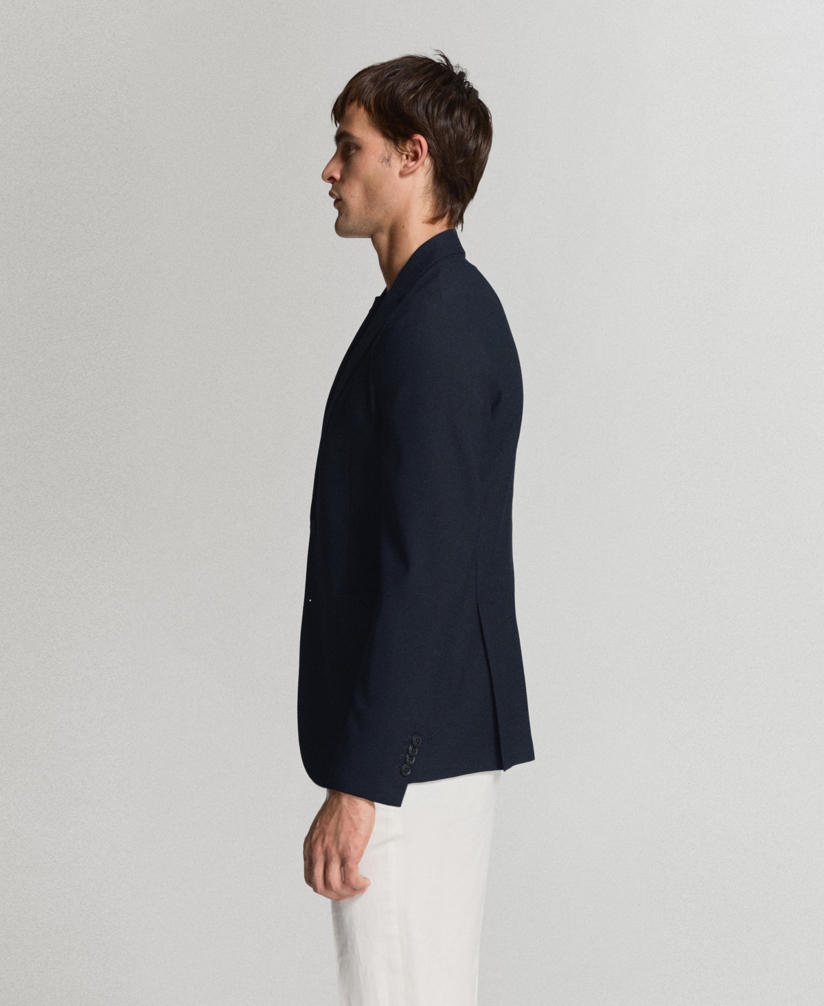 Mango Men's Pockets Slim-Fit Blazer