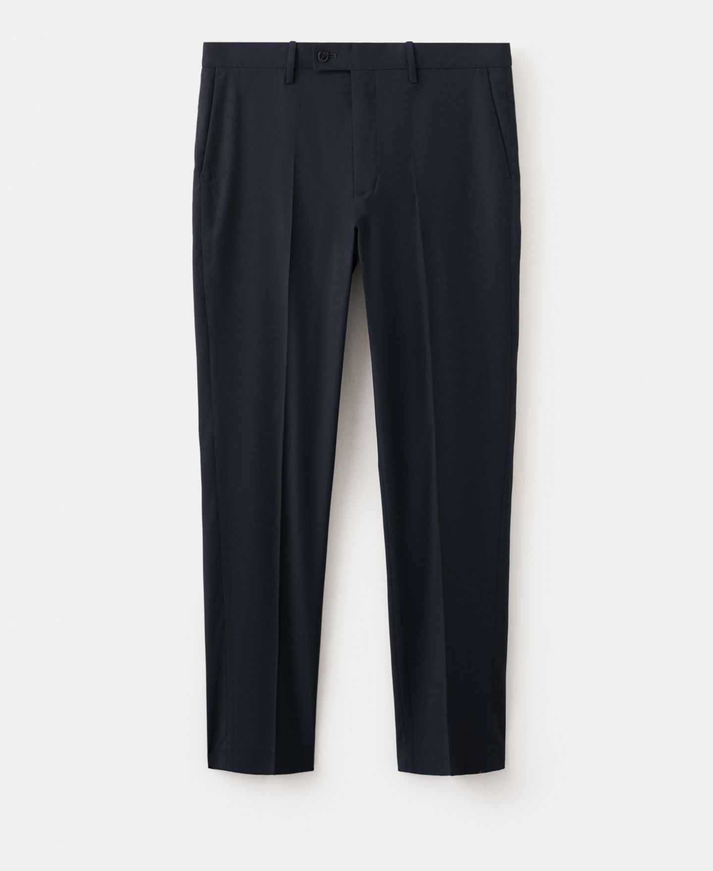 Мужские брюки MANGO Milan Slim-Fit Suit, цвет: Тёмно-синий — фото 2